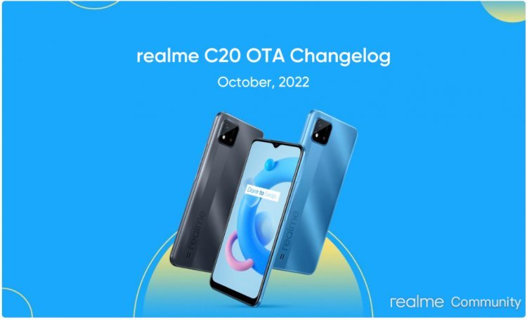 realme C20  and realme narzo 50 Pro 5G receive a new OTA Changelog update for November 2022