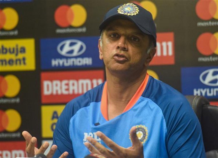 Dravid told the master plan for the World Cup