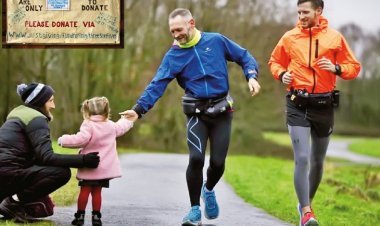 365 days for 3-year-old Mackie cancer victims: 365 marathons, Rs 10 cr. Collected, father also had cancer