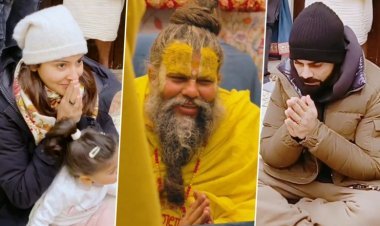 Anushka-Virat reached Vrindavan with daughter