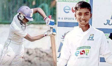 Played 508 runs in 40 overs match: 13-year-old Yash Chavde created history