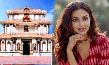 South actress Amala Paul did not get entry in the temple