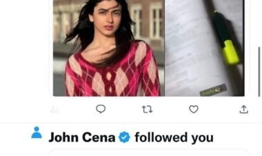 Did Kashika Kapoor just confirm her Hollywood debut: Find out what's brewing as John Cena and the actress recently followed each other