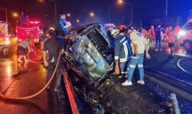 Road accident in Thailand, 11 people died: Going for a holiday in Bangkok on Lunar Year
