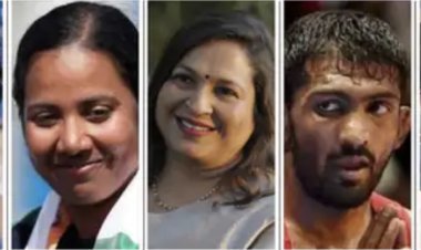 WFI President Brijbhushan Singh's opposition to wrestler Vinesh-Bajrang also in the team