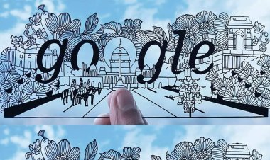 Google made a special doodle on the occasion of Republic Day
