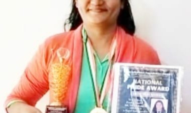 SociallyPoint Foundation Presented the National Pride Award to Global Peace Ambassador “Dr. Thejo Kumari Amudala”