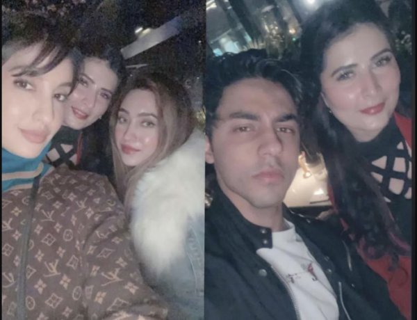 Shahrukh's son Aryan dating Nora?: Photos of both of them surfaced at the same place