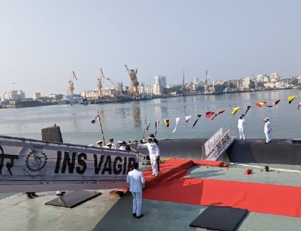 Sand shark INS Vagir inducted in Navy: 40KMPH speed underwater