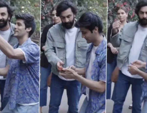 Ranbir Kapoor angrily threw fan's mobile
