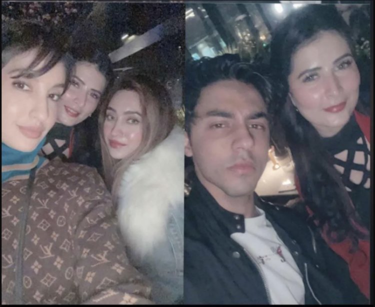 Shahrukh's son Aryan dating Nora?: Photos of both of them surfaced at the same place