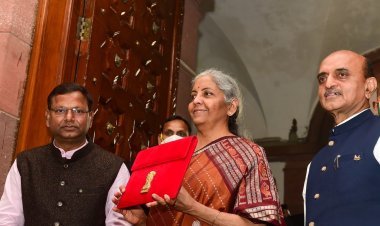 Union Budget 2023: Nirmala Sitharaman meets with officials prior to the budget presentation