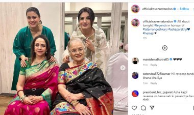 Raveena Tandon, Hema Malini, Kajol and many celebs remember Lata Mangeshkar at get together