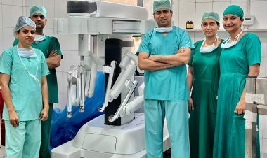 Robotic surgery machine reached Jaipur; Training of doctors will start next week