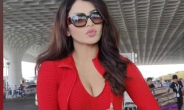 Urvashi Rautela's airport look turns heads, expresses support for Rishabh Pant