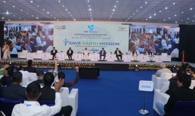 Kids show everyone the way to SAVE EARTH, YES WORLD major event held in New Delhi