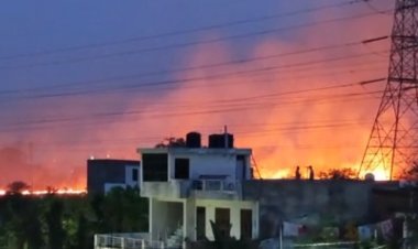 Fierce fire in Jaipur's powerhouse: more than 10 fire engines reached the spot