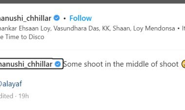 Manushi dances on the streets of London with Alaya F on Kal Ho Naa Ho's hit song 'It's The Time To Disco'