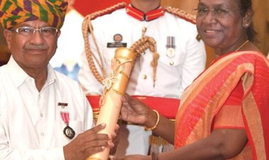 Padmashree to Laxman Singh of Jaipur