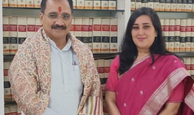 Entry of Sushma Swaraj's daughter Bansuri Swaraj into politics: Made co-convenor of Delhi BJP Legal Cell