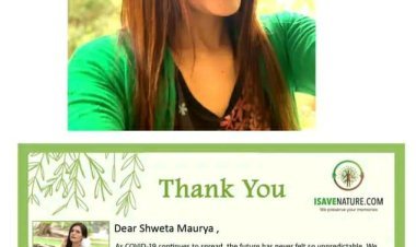 Shweta Maurya: The Green Queen for public awareness and influence in 2020 Award Winner