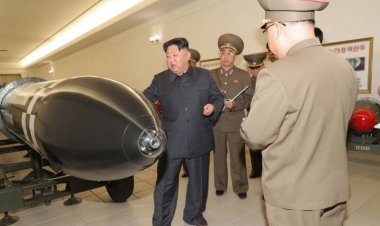 North Korea shows its nuclear weapons for the first time