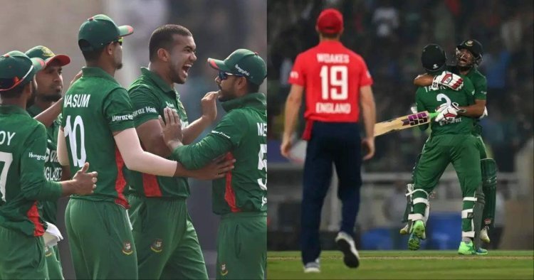 Bangladesh wins series against world champions England