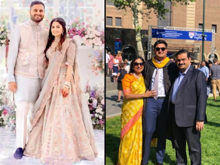 Adani's son Jeet engaged to Diva Shah: Diva is the daughter of diamond merchant Jamin Shah