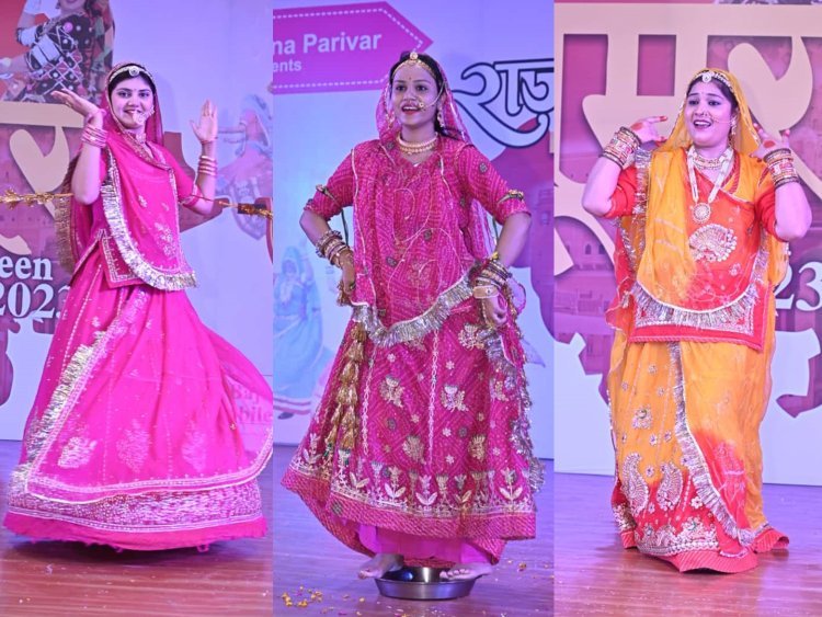 Sadbhavna Parivar Foundation hosts Rajasthan Ghoomar Queen 2023 Semi-Final Round in Jaipur