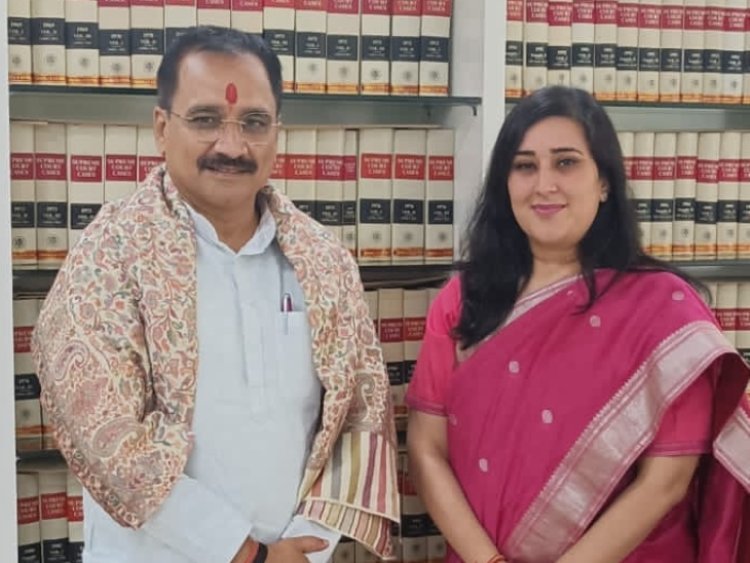 Entry of Sushma Swaraj's daughter Bansuri Swaraj into politics: Made co-convenor of Delhi BJP Legal Cell