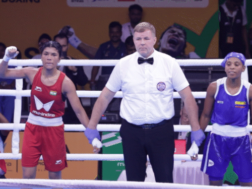 Nikhat in World Boxing finals for the second consecutive year