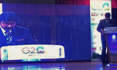 Addl.Representative in UN Geneva Office for WFDP, Dr.Dinesh Sabnis attend“G-20 Jan Bhagidari Summit” in Delhi