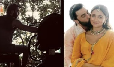 Ranbir Kapoor is spending time with daughter Raha, mother Alia showed cute bonding of father-daughter