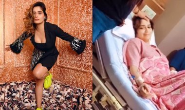 Arti Singh: TV actress Aarti Singh hospitalized, injured in hand, got 6 stitches