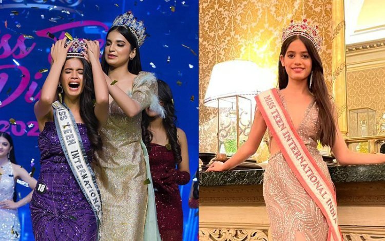 Child actress Sejal Gupta crowned as Miss Teen International India