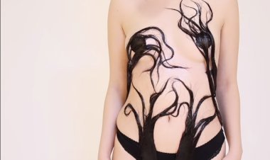 Urfi Javed covered the body by pasting hair all over the body in the name of clothes, people said – your mental balance has deteriorated