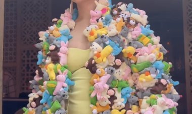 OMG!!! Urfi Javed wore a dress made of teddy bear, children will be happy to see