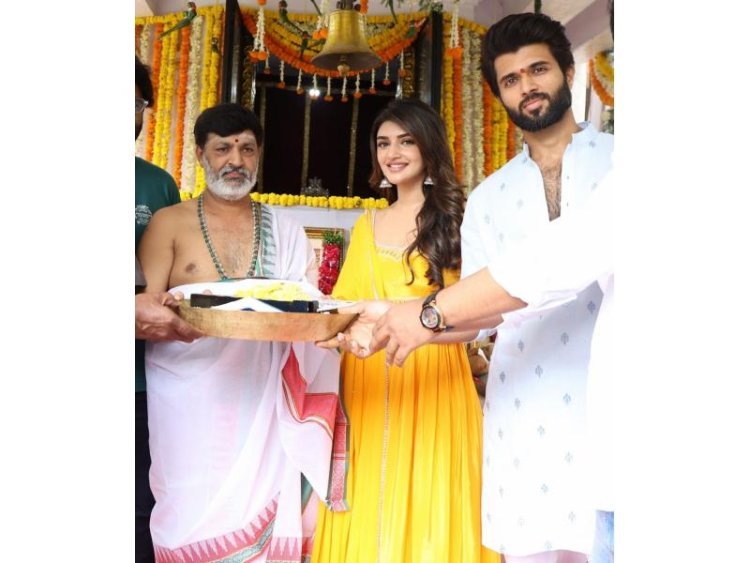 Vijay Deverakonda's 'VD12' officially launched with a pooja ceremony