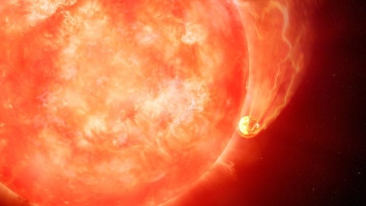 Scientists saw the star swallowing the planet for the first time