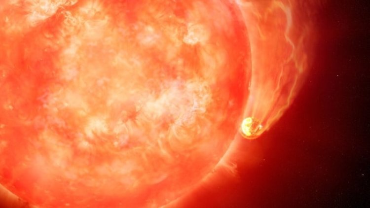 Scientists saw the star swallowing the planet for the first time