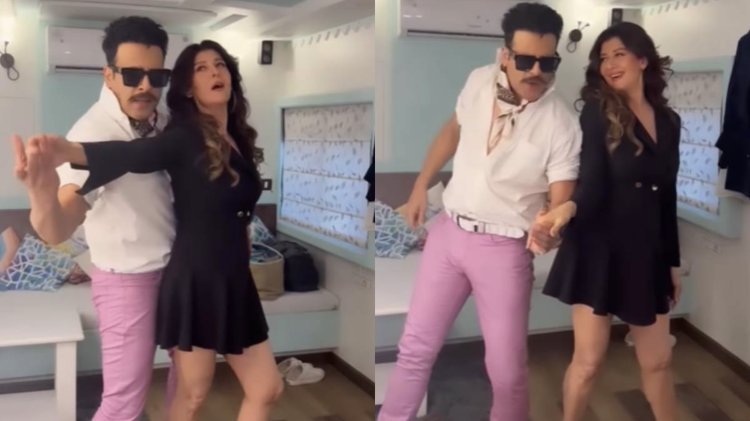 Sangeeta Bijlani did such a dance with Krushna Abhishek, and users say – Which mill flour do you eat?