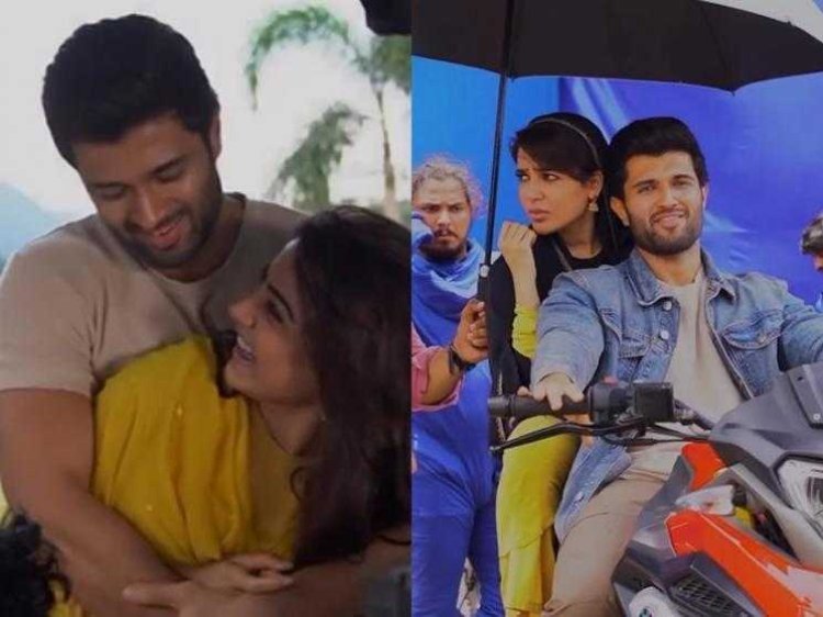 Vijay Deverakonda shared the reel with Samantha: Said - Video was made on the set of Kushi