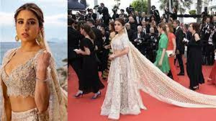 Cannes 2023: Sara Ali Khan's desi look on the red carpet, why she chose lehenga for Cannes Film Festival