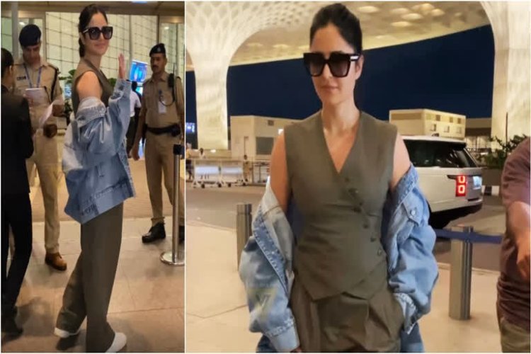 Katrina Kaif was seen wearing a jacket over a cord set: fans did not like the style, got trolled