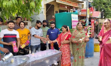 Thakur ji did Jal Vihar on Nirjala Ekadashi: Special tableau decorated in Govind Devji temple
