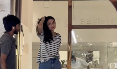 KL Rahul's wife Athiya Shetty spotted in loose T-shirt and ripped jeans, people trolled for this