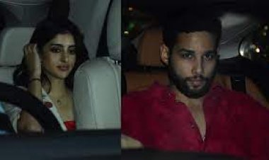 Navya Nanda spotted with rumored boyfriend Siddhant Chaturvedi at Mumbai airport, fans say 'nazar na lage'