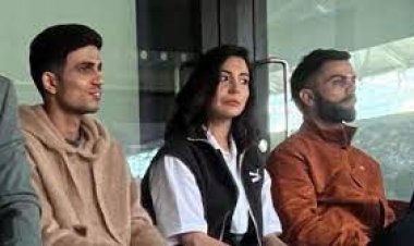 Anushka-Virat arrived to watch the final football match of FA Cup