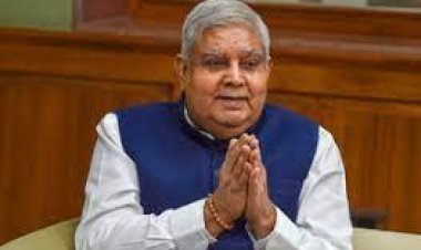 Vice President targeted Rahul Gandhi's statement: Said- those who tarnish the country's institutions should be seen in the rearview mirror