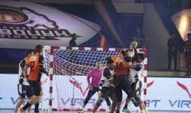 India's first Premier Handball League begins: Rajasthan Patriots beat Maharashtra Ironmen 28-27 in the first match